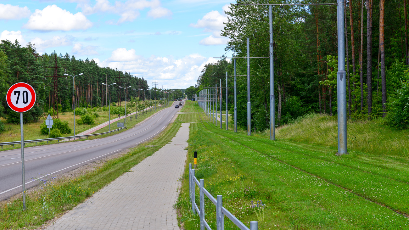 Даугавпилс — Трамвайные линии и инфраструктура