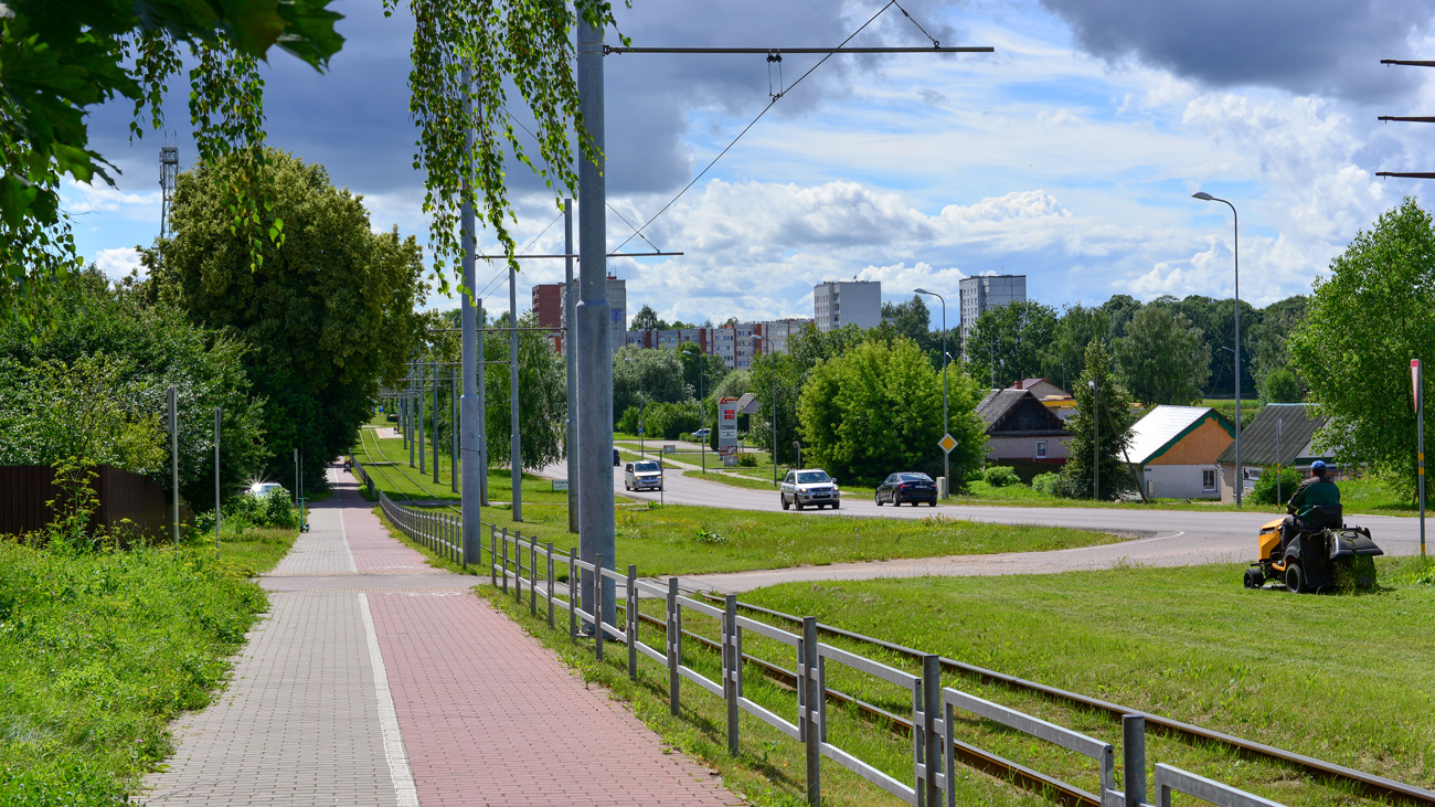 Даугавпилс — Трамвайные линии и инфраструктура