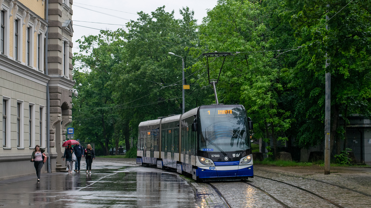 Рига, Škoda 15T2 ForCity Alfa Riga № 57583