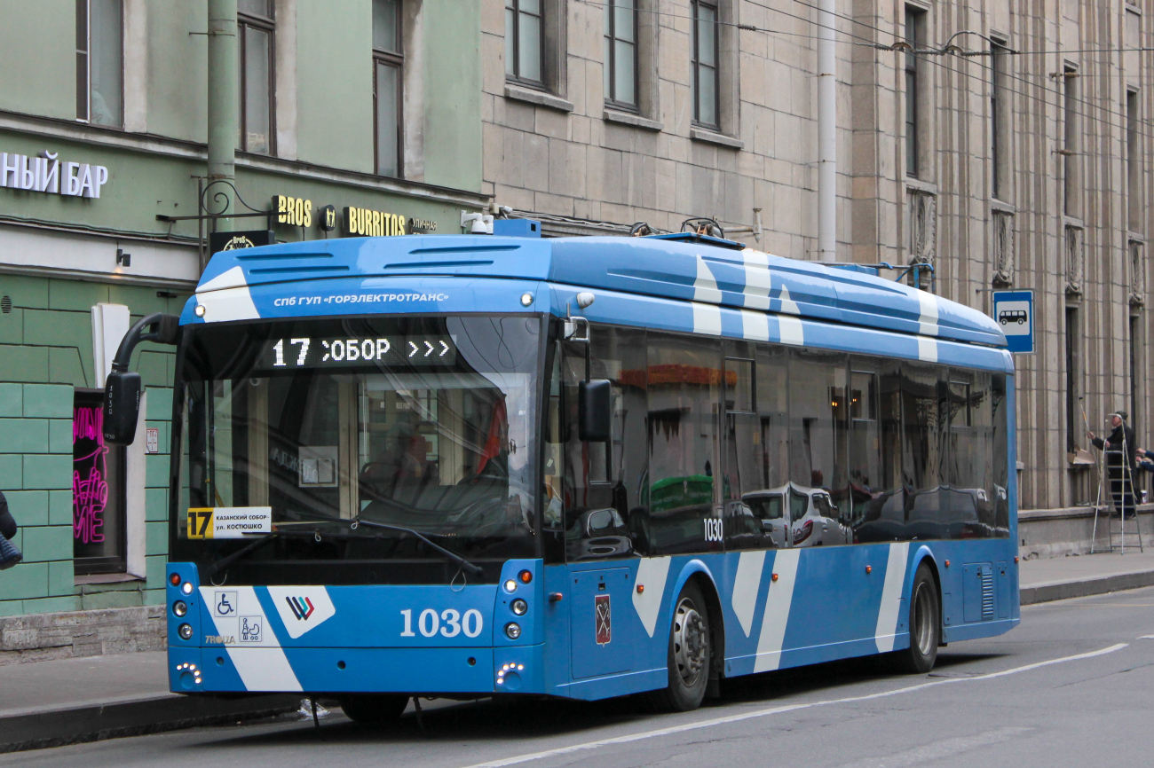 Санкт-Петербург, Тролза-5265.08 «Мегаполис» № 1030