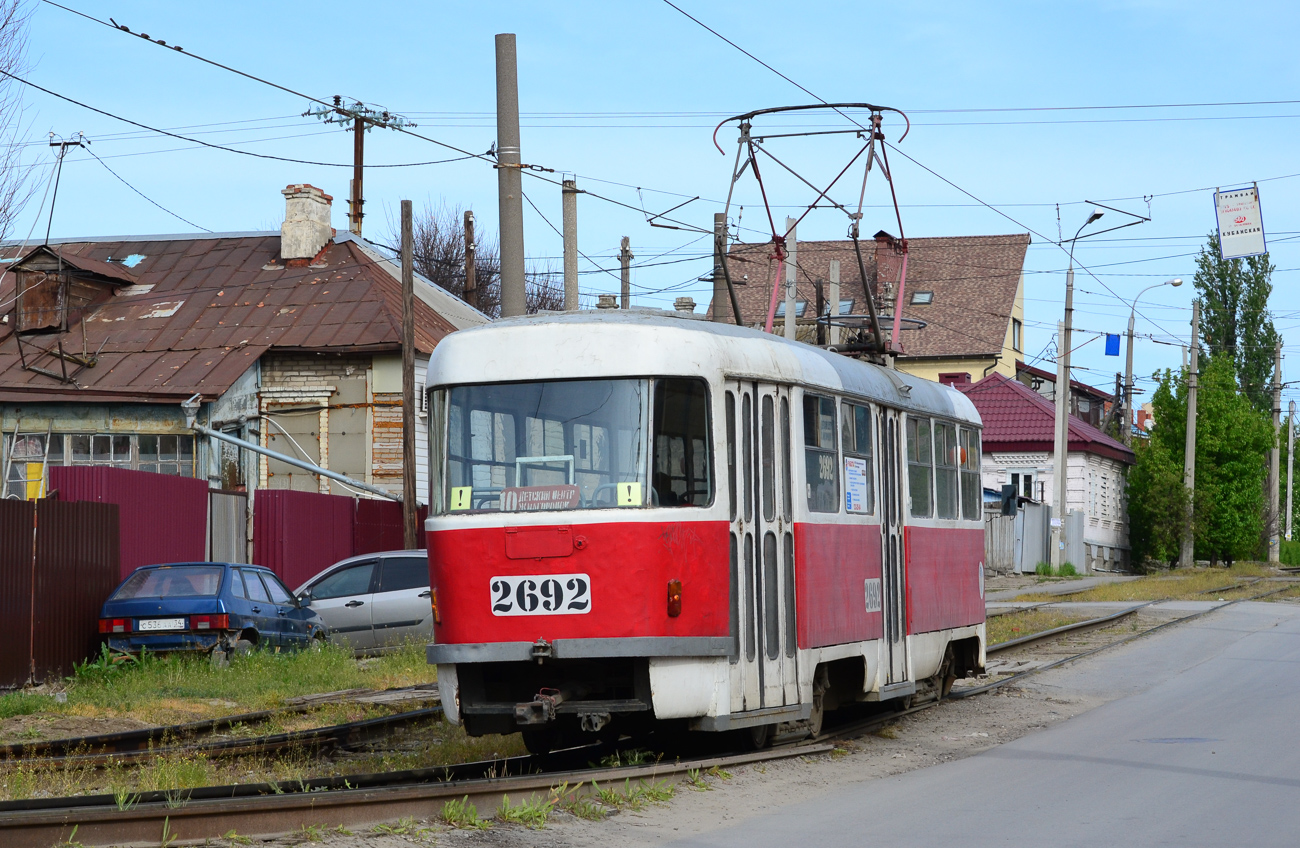 Волгоград, Tatra T3SU № 2692