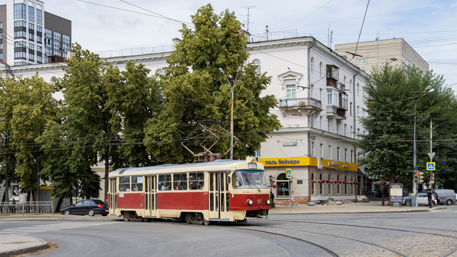 Екатеринбург, Tatra T3SU (двухдверная) № 517