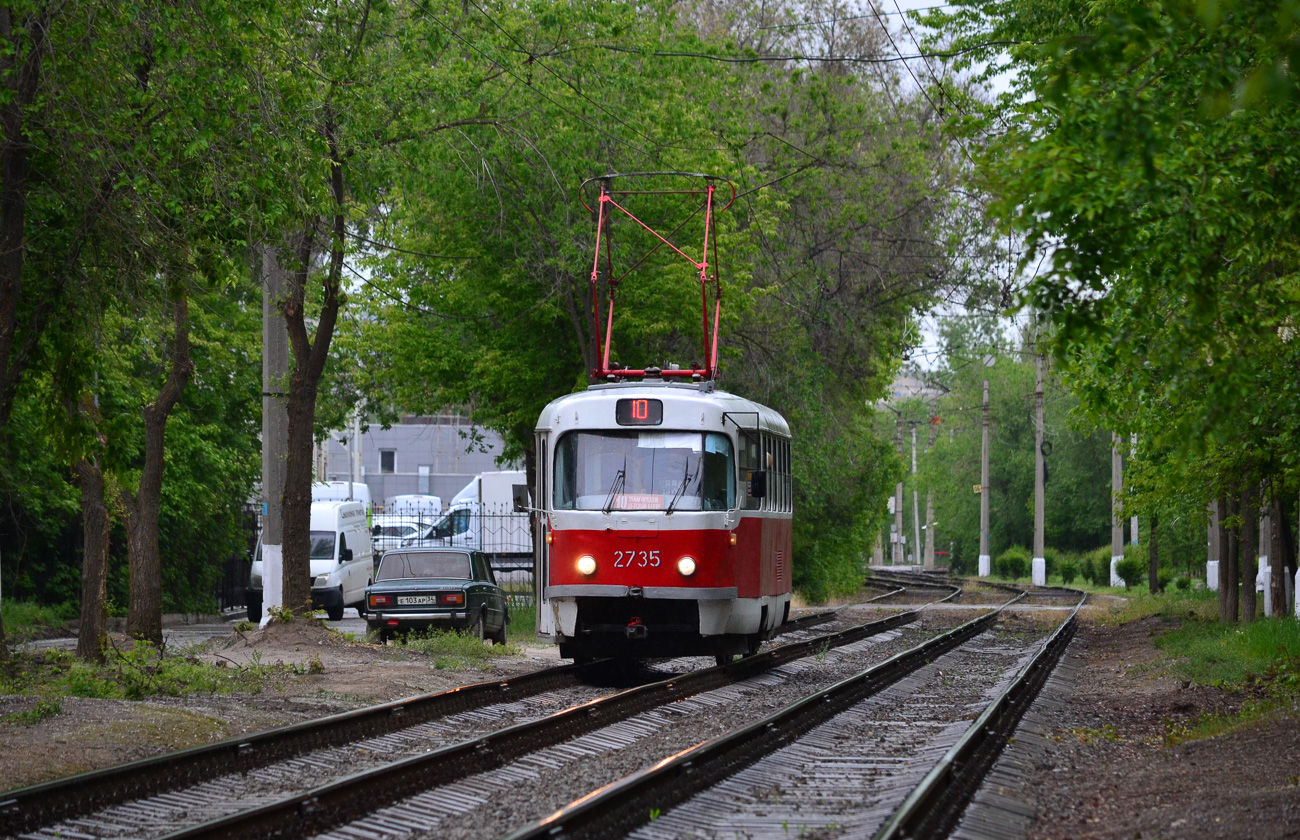 Волгоград, Tatra T3SU № 2735