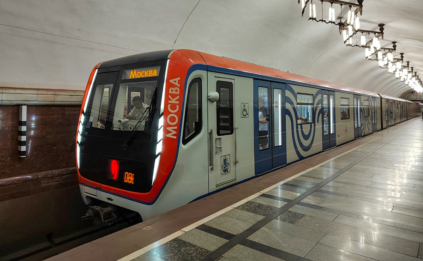 Москва, 81-765.2 «Москва» № 65249; Москва — Парад поездов ко дню Московского транспорта 9 — 10 июля 2022