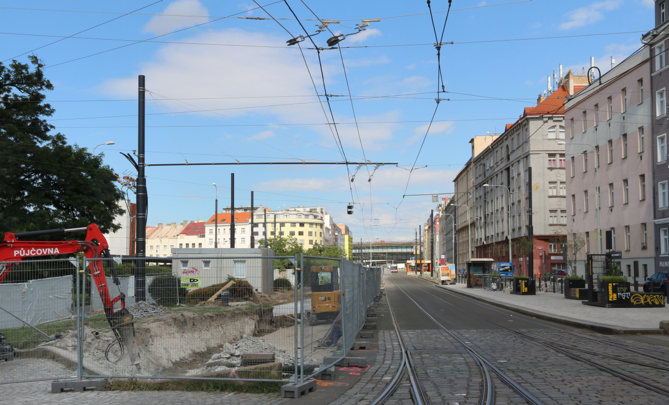 Prága — Trolleybus Lines and Infrastructure