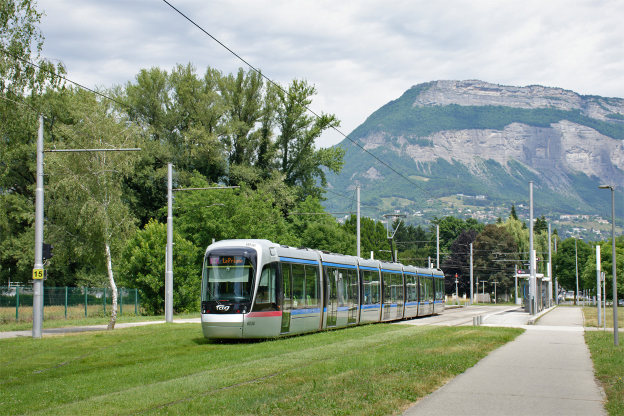Гренобль, Alstom Citadis 402 № 6036