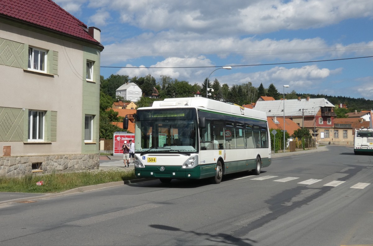 Пльзень, Škoda 24Tr Irisbus Citelis № 504