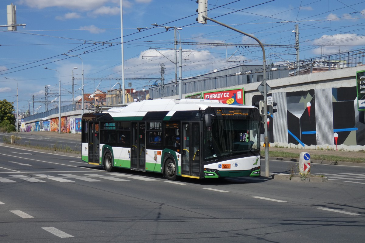 Plzeň, Škoda 26Tr Solaris IV Br. 593