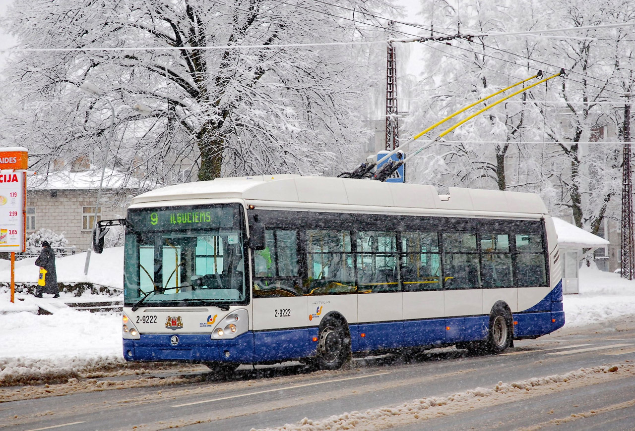 Riga, Škoda 24Tr Irisbus Citelis — 2-9222 Riga, Škoda 24Tr Irisbus Citelis — 2-9222