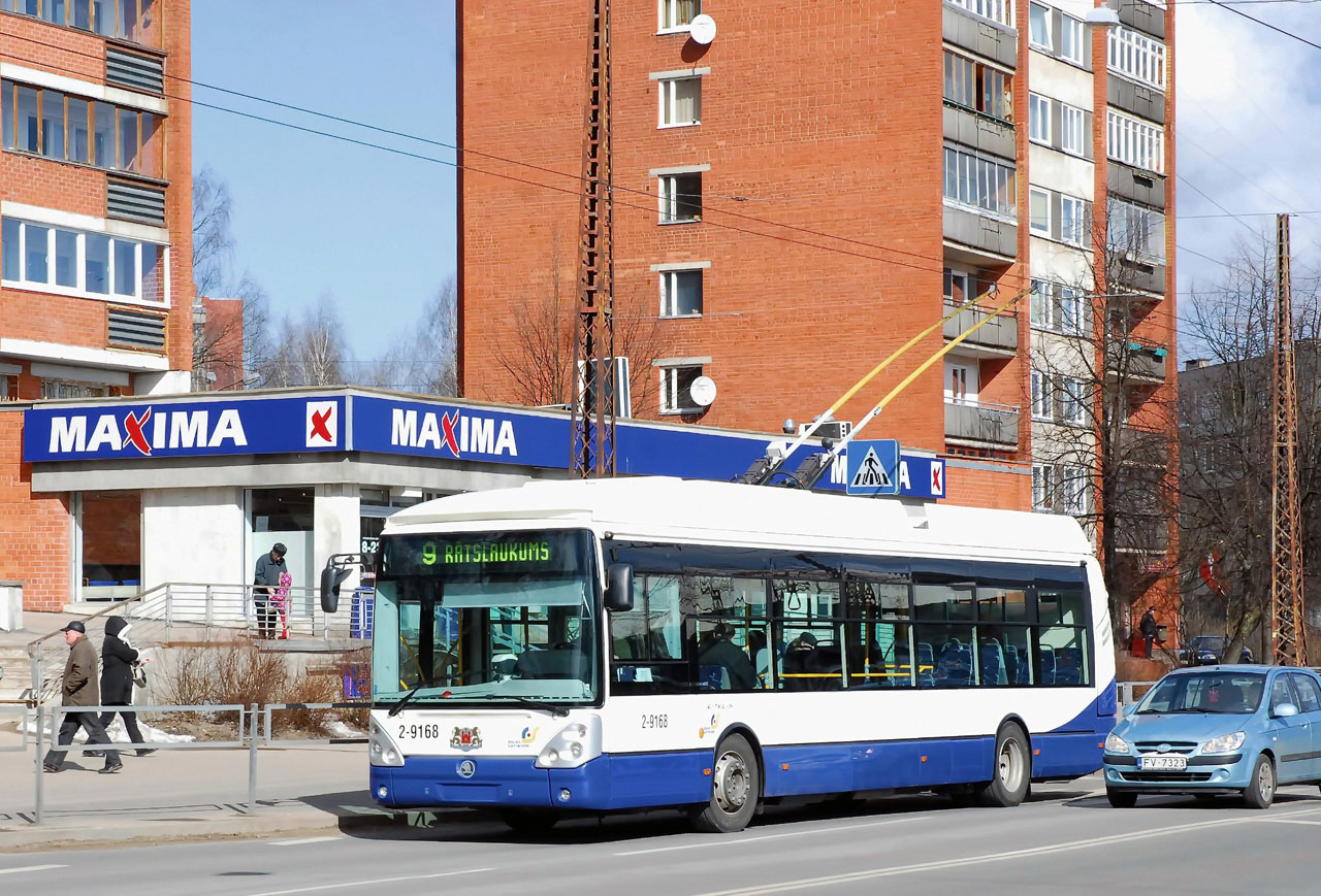 Рига, Škoda 24Tr Irisbus Citelis № 2-9168 Рига, Škoda 24Tr Irisbus Citelis № 2-9168