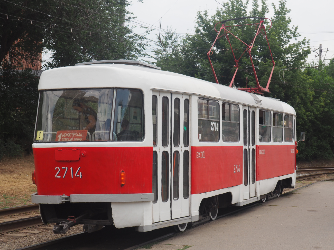 Волгоград, Tatra T3SU № 2714