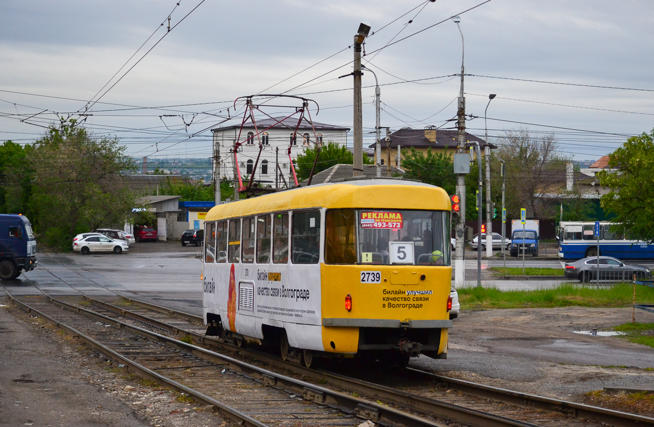 Волгоград, Tatra T3SU № 2739