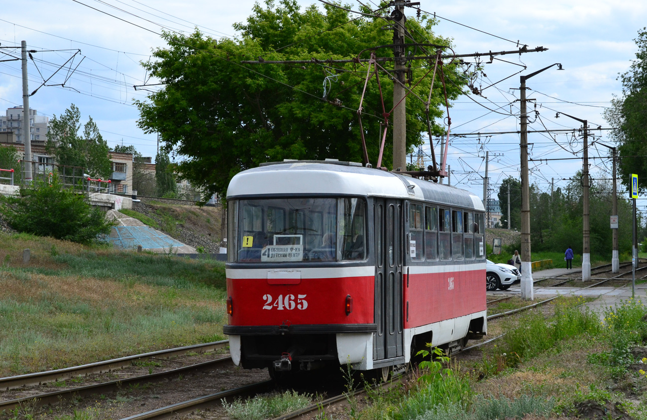 Волгоград, Tatra T3SU (двухдверная) № 2465