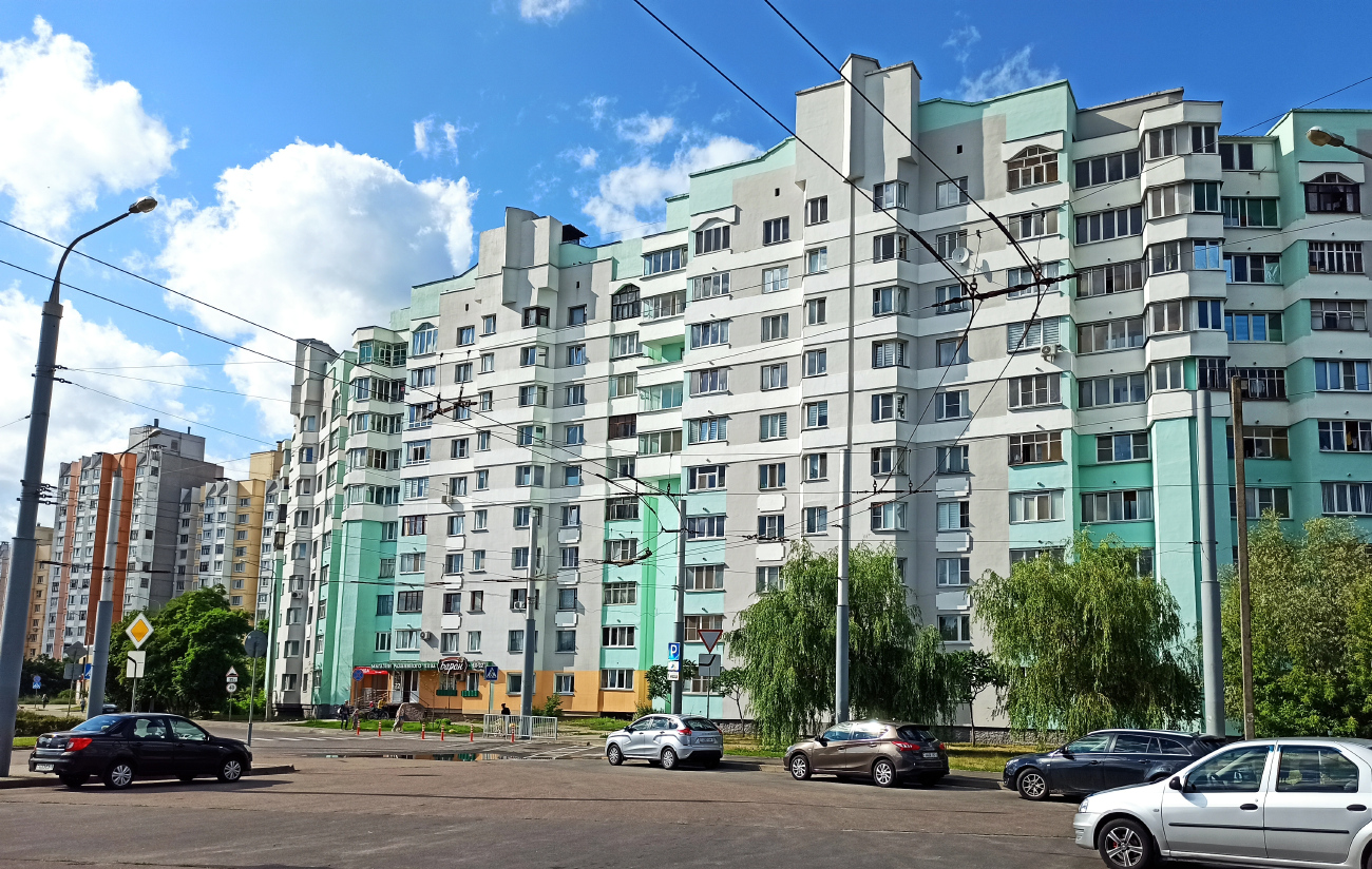Homiel — Inactive trolleybus lines
