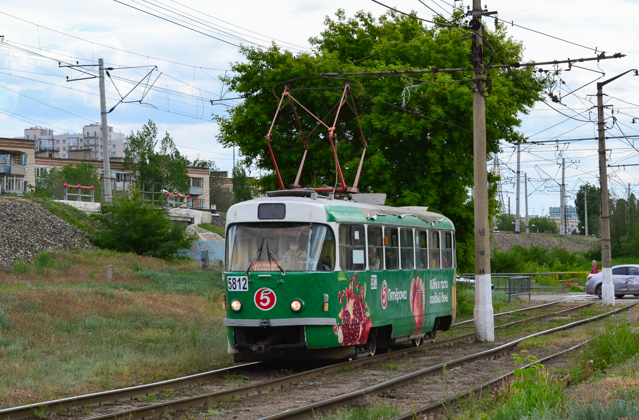 Волгоград, Tatra T3SU № 5812