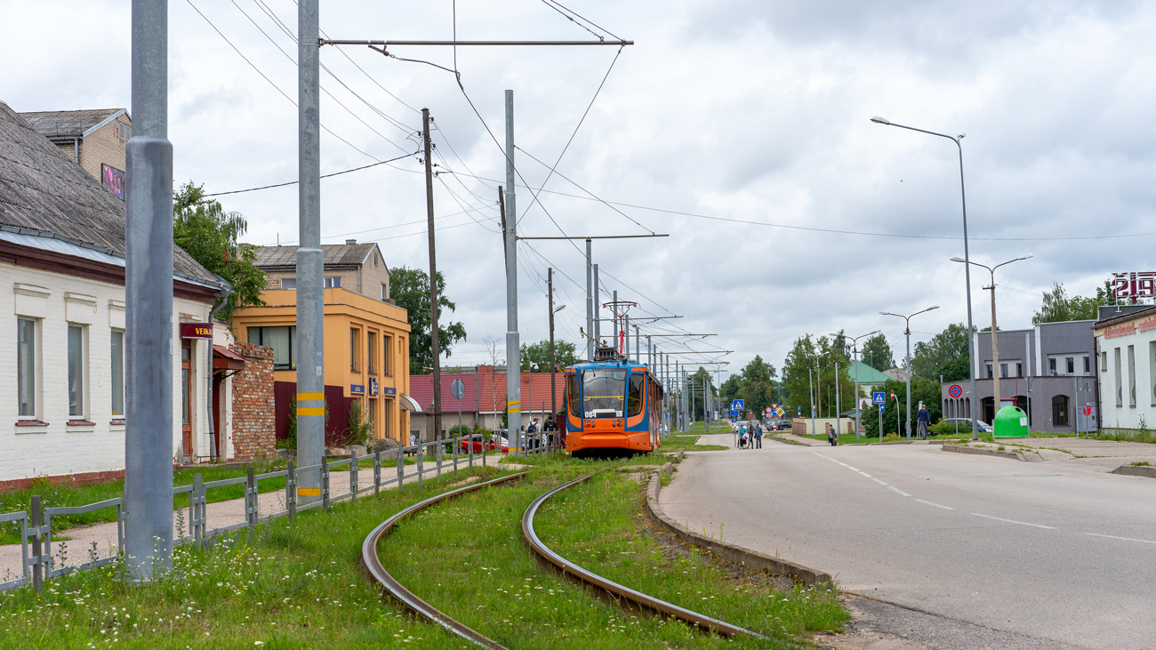 Даугавпилс — Трамвайные линии и инфраструктура