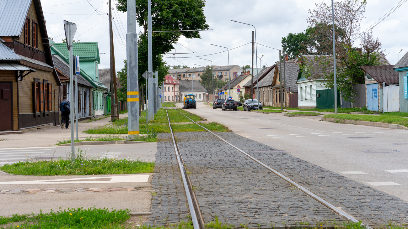 Даугавпилс — Трамвайные линии и инфраструктура