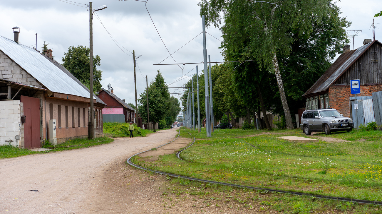 Даугавпилс — Трамвайные линии и инфраструктура