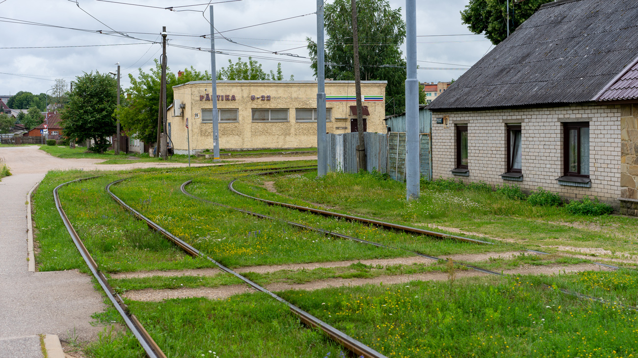 Даугавпилс — Трамвайные линии и инфраструктура