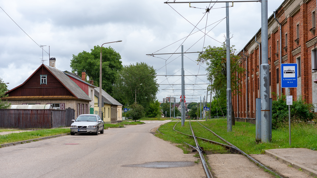 Даугавпилс — Трамвайные линии и инфраструктура