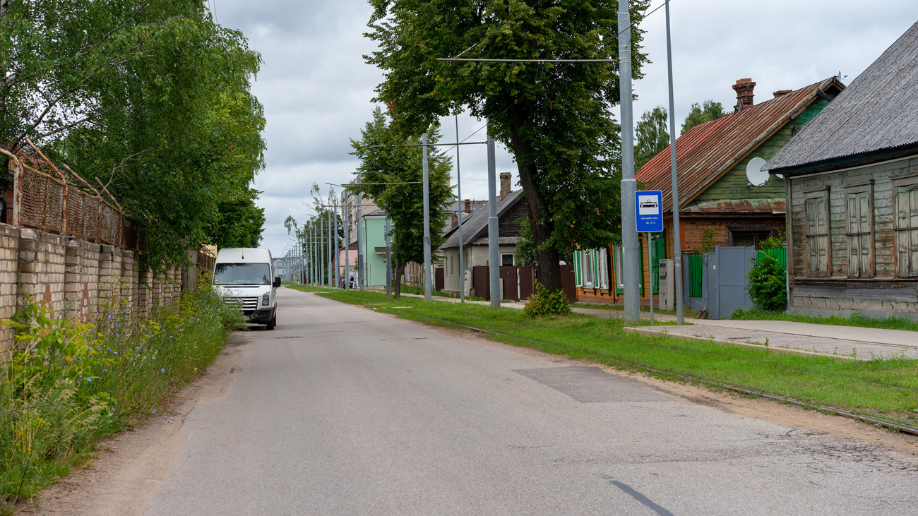 Даугавпилс — Трамвайные линии и инфраструктура