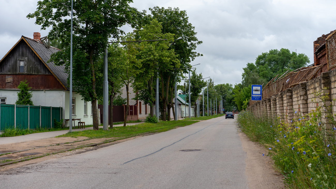 Даугавпилс — Трамвайные линии и инфраструктура