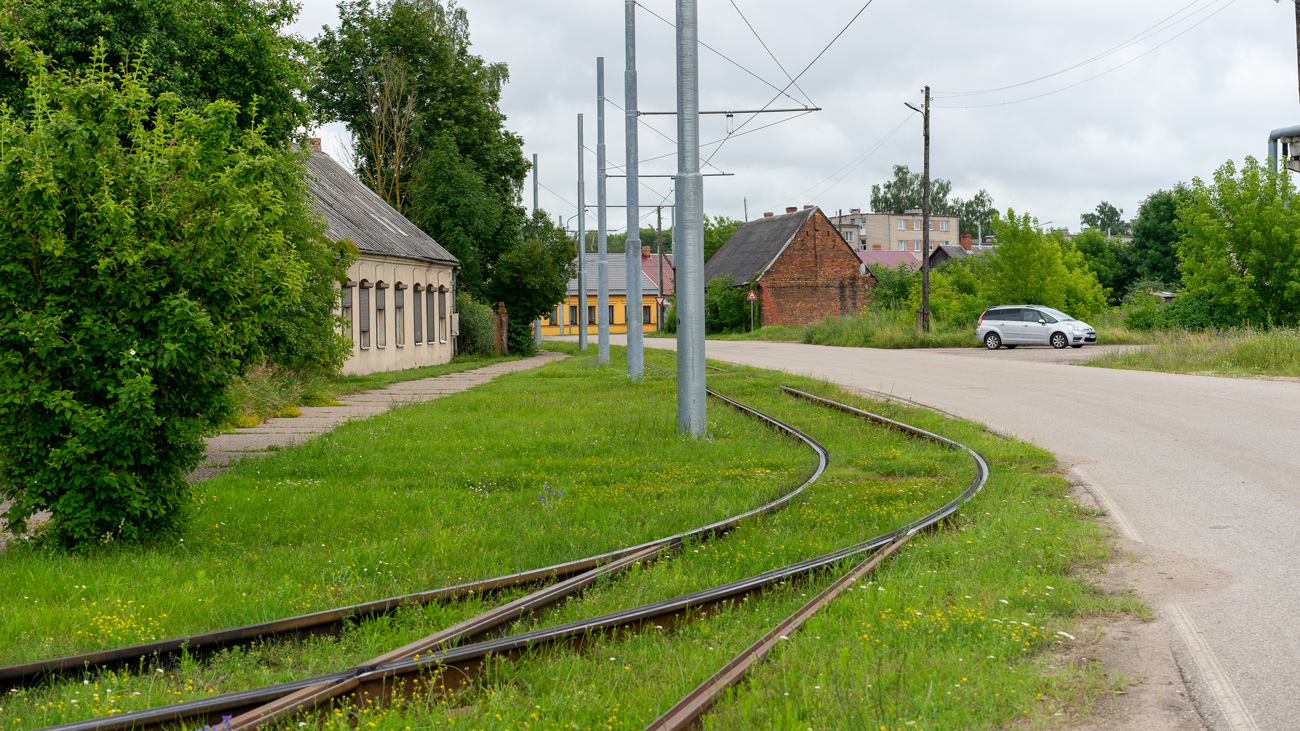 Даугавпилс — Трамвайные линии и инфраструктура