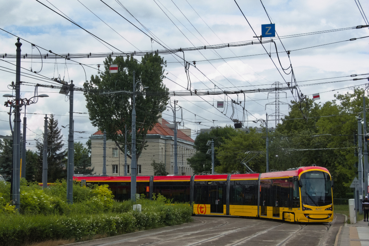 Варшава, Hyundai Rotem 140N № 4217