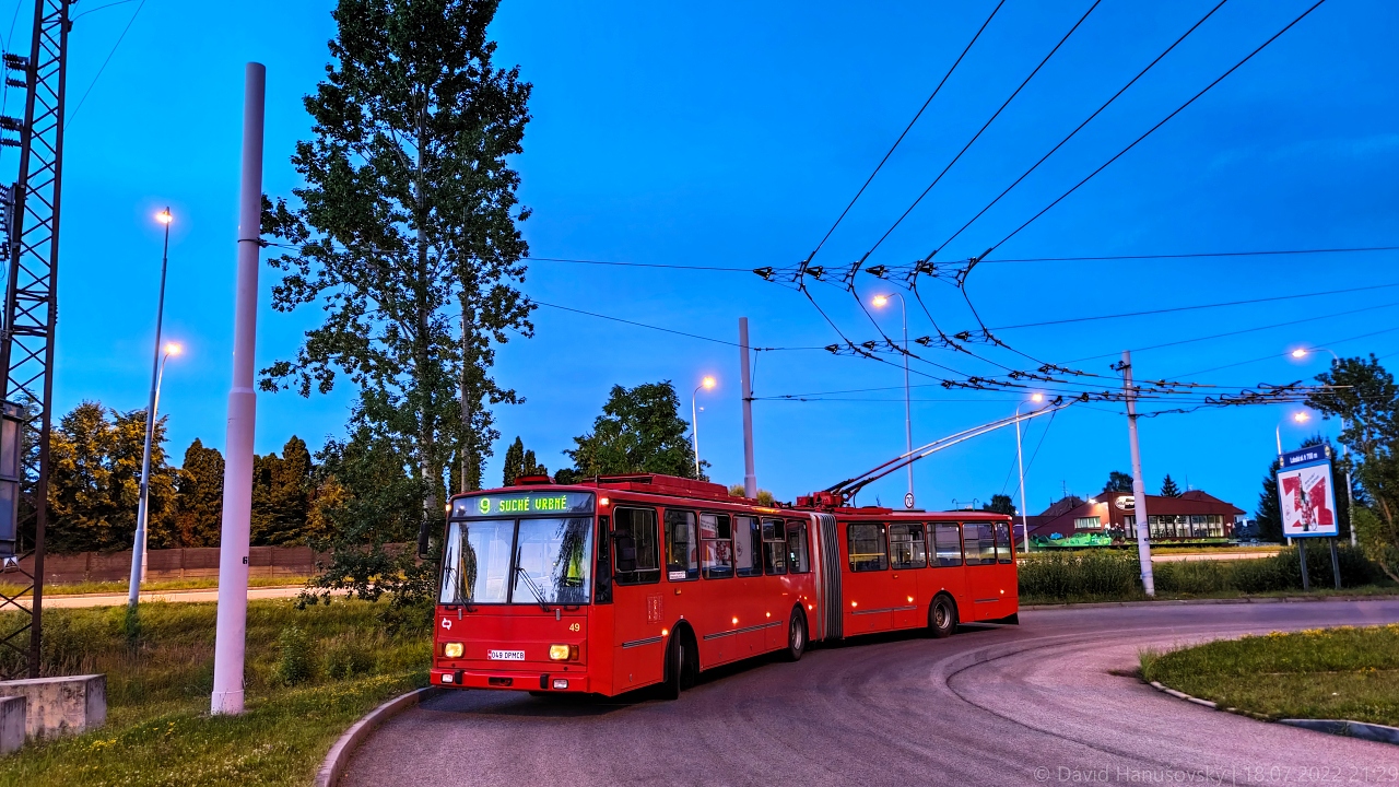 Ческе-Будеёвице, Škoda 15Tr13/7M № 49