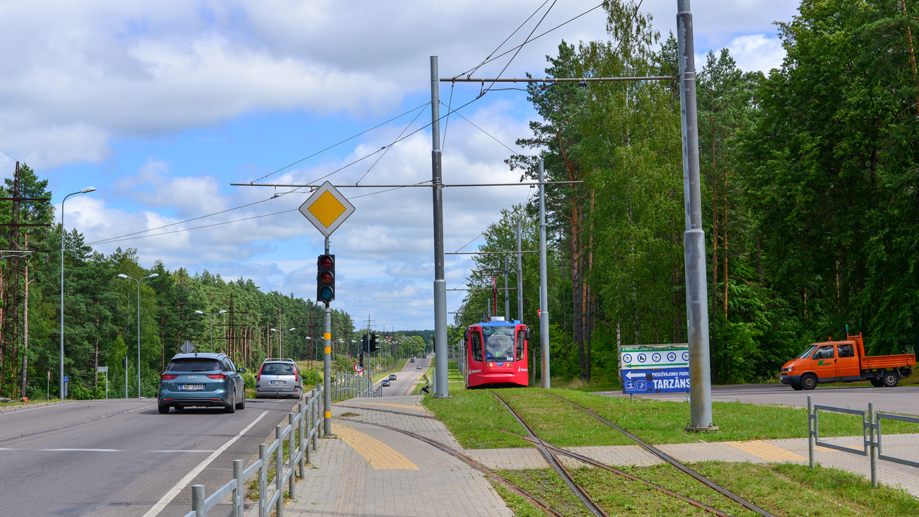 Даугавпилс — Трамвайные линии и инфраструктура