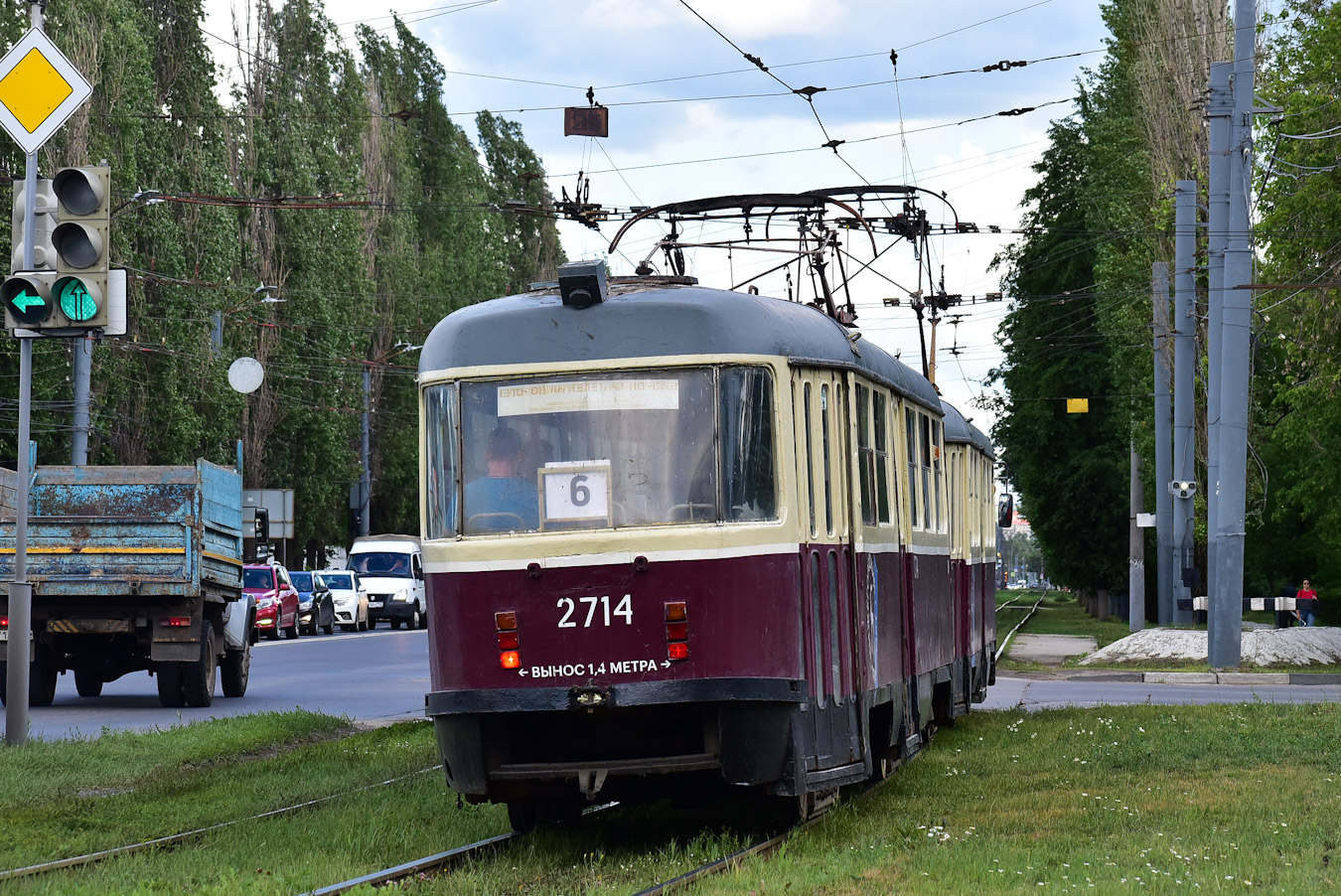 Žemutinis Naugardas, Tatra T3SU nr. 2714
