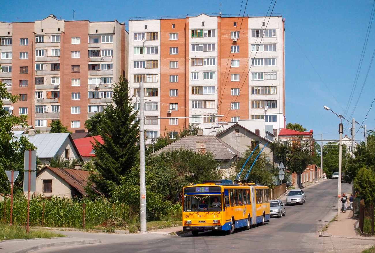 Тернополь, Škoda 15Tr13/6M № 160