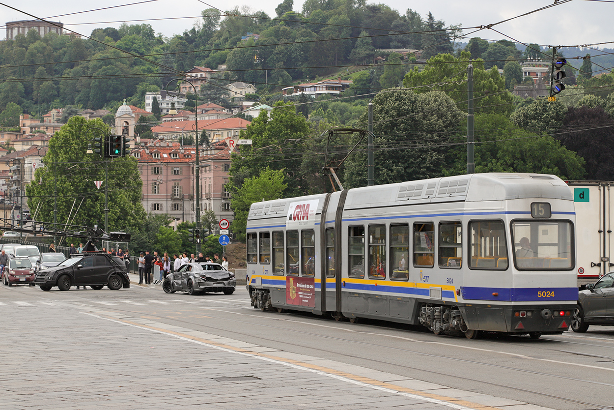 Turin, GTT series 5000 № 5024 Turin, GTT series 5000 № 5024