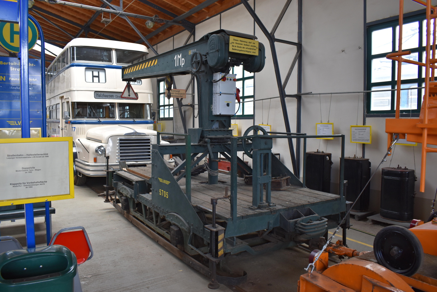 Лейпциг, Двухосный прицепной вагон № 5705