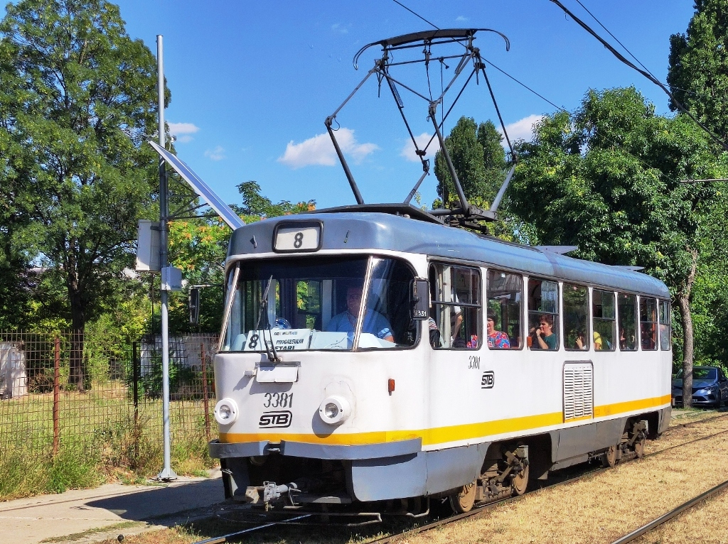 Бухарест - Илфов, Tatra T4R № 3381