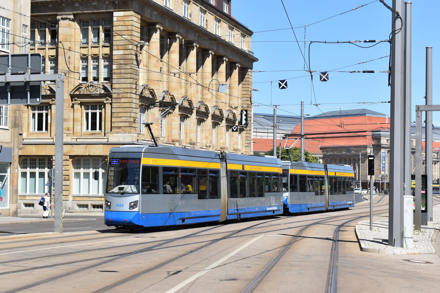 Лейпциг, Leoliner Fahrzeug-Bau Leipzig NGTW6L № 1322