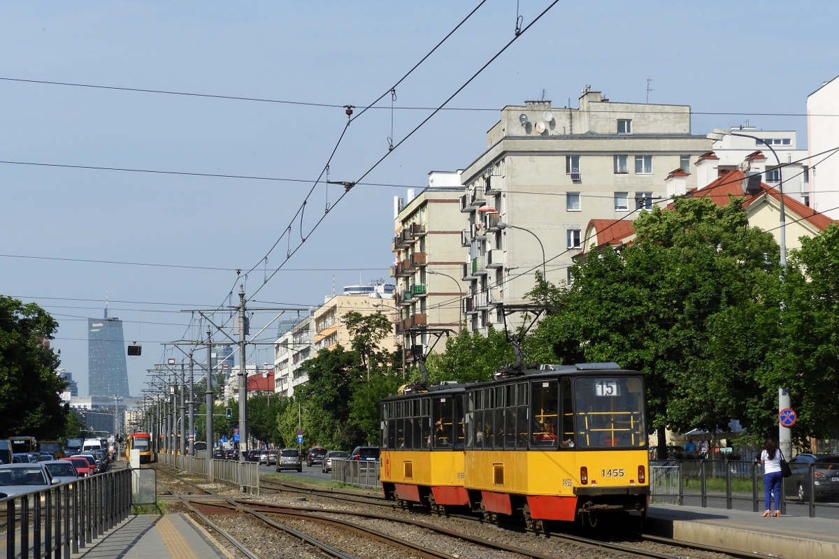 Warsaw, Konstal 105Nf № 1455