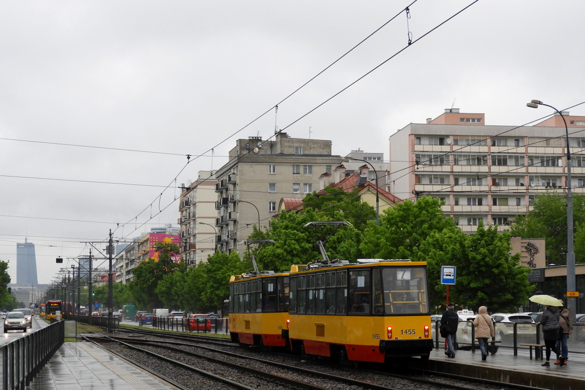 Warsaw, Konstal 105Nf № 1455