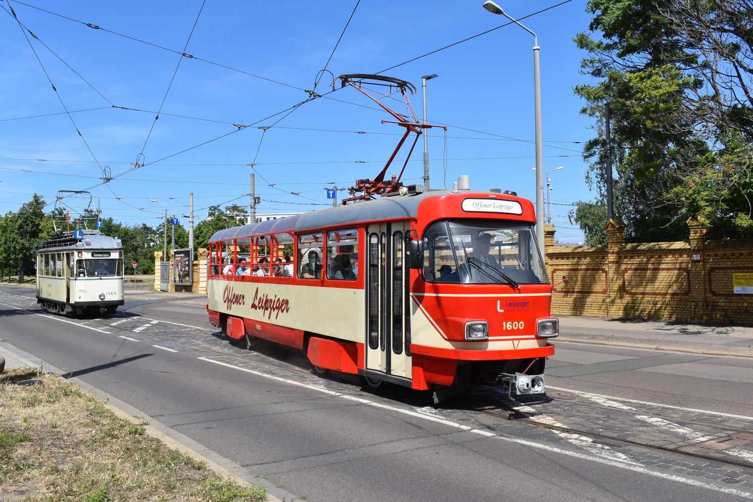 Лейпциг, Tatra T4D-M1 № 1600 Лейпциг, Tatra T4D-M1 № 1600
