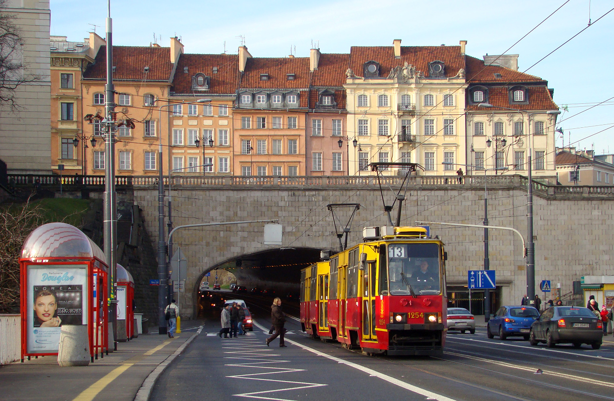 Варшава, Konstal 105Na № 1254