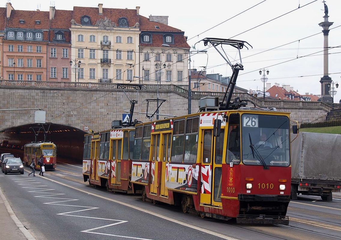 Варшава, Konstal 105Na № 1010