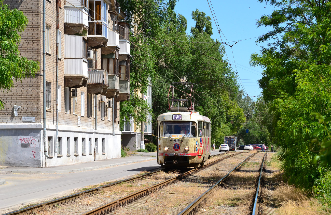 Волгоград, Tatra T3SU № 5813