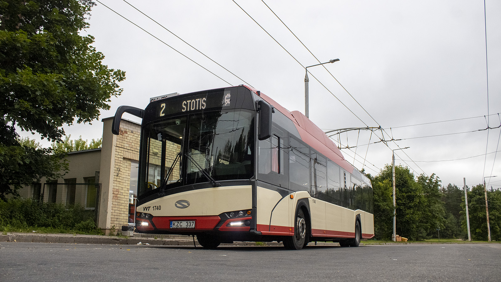 Вильнюс, Solaris Trollino IV 12 Škoda № 1740