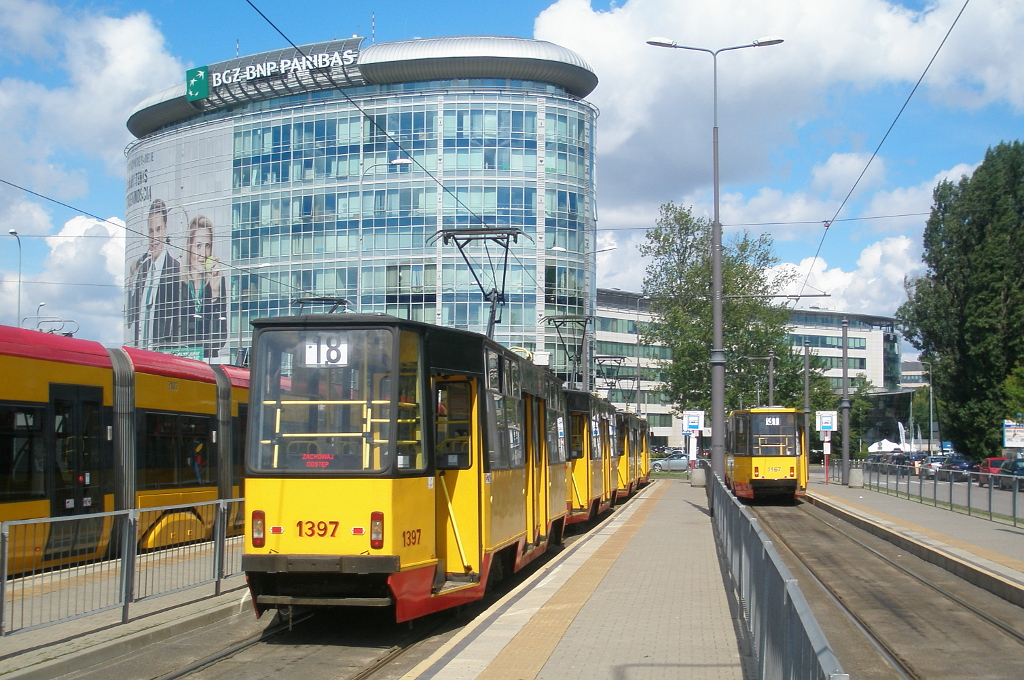 Варшава, Konstal 105Ne № 1397