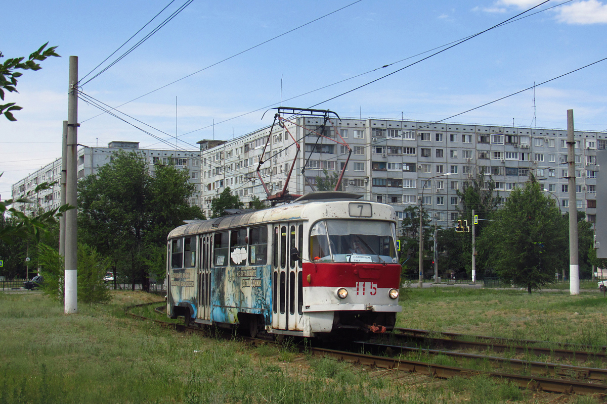 Волжский, Tatra T3SU № 115