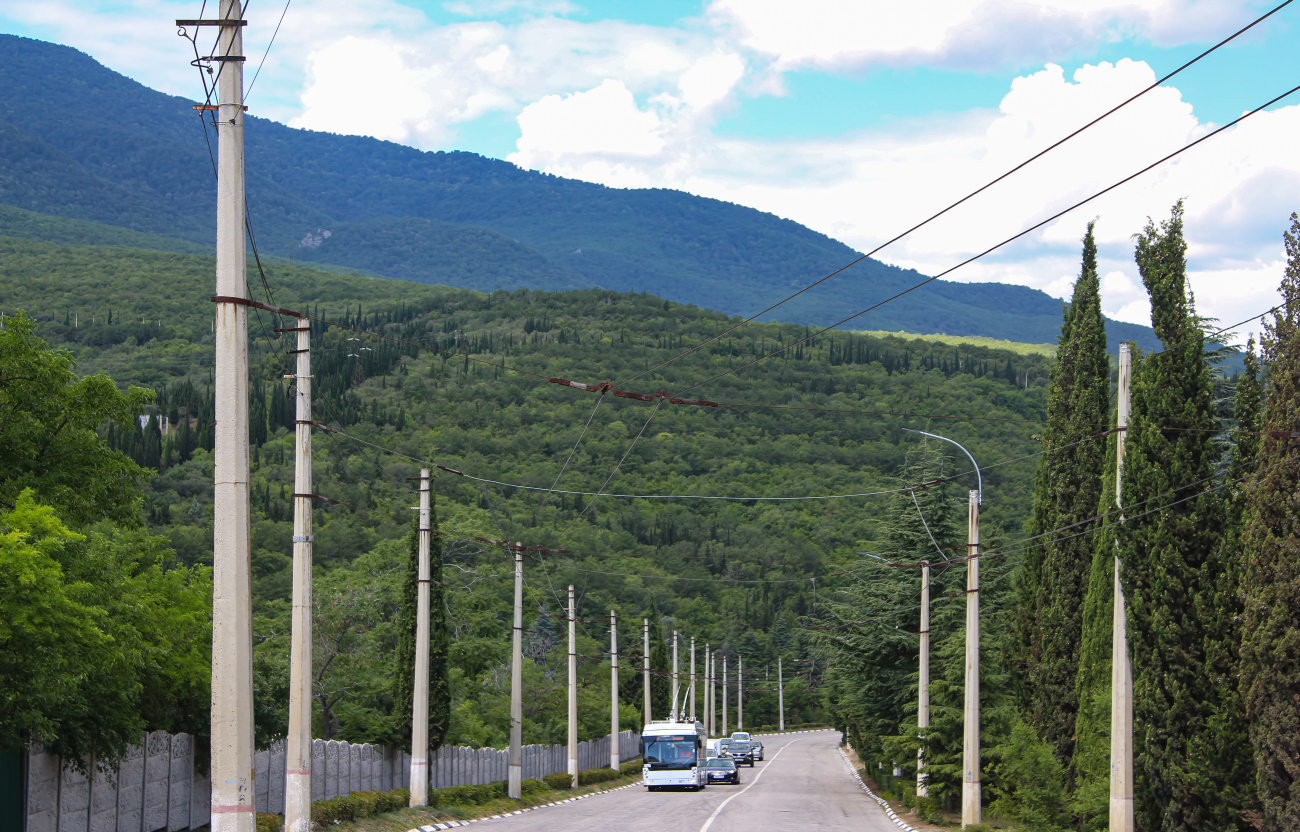 Крымский троллейбус — Троллейбусные линии