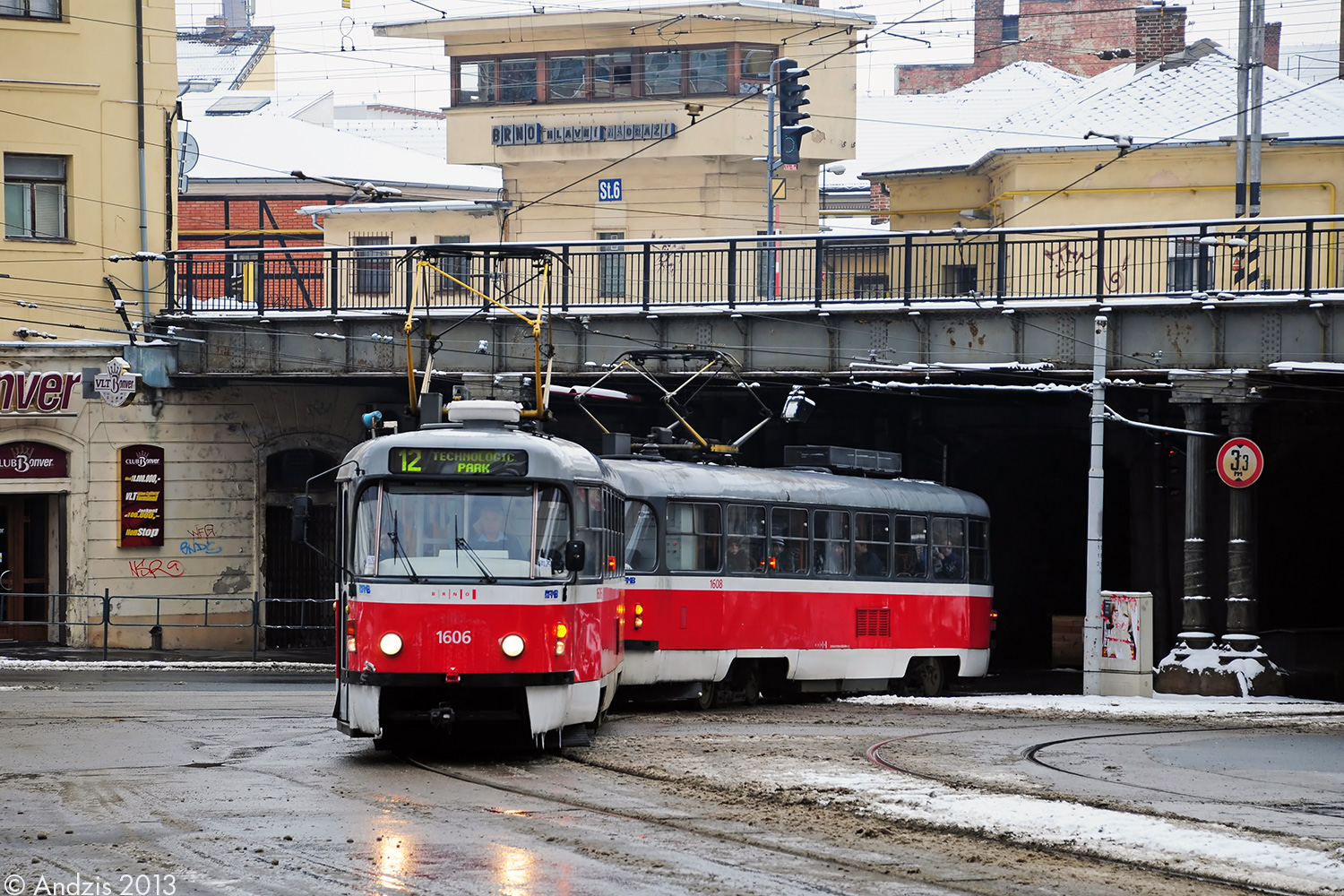 Brno, Tatra T3G # 1606