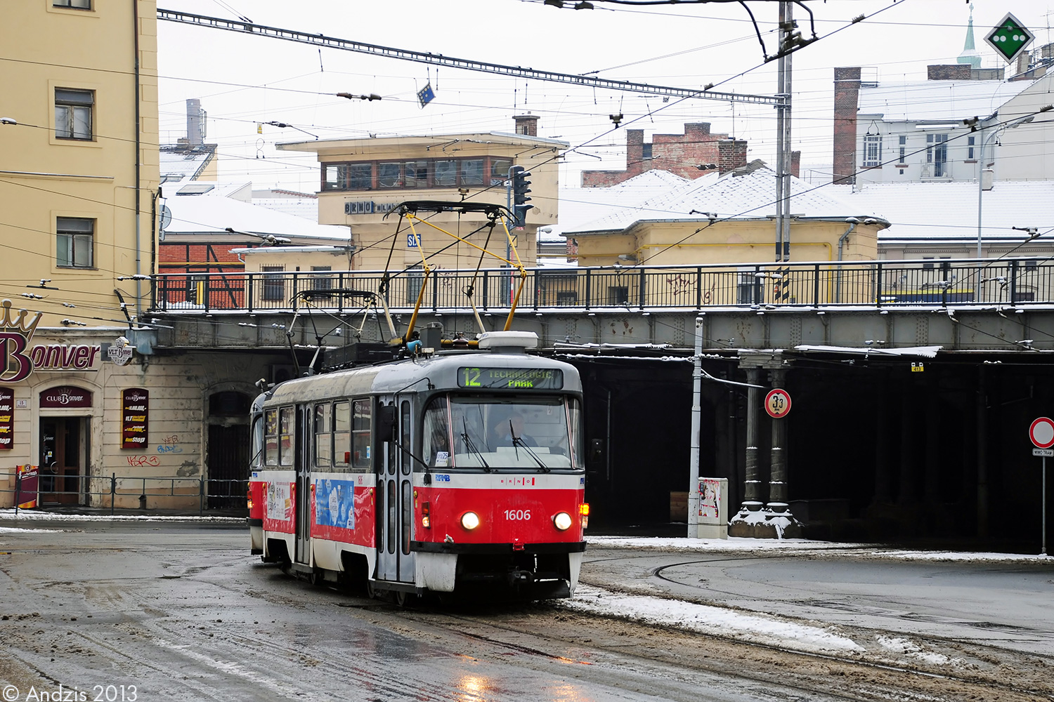 Brno, Tatra T3G Nr. 1606