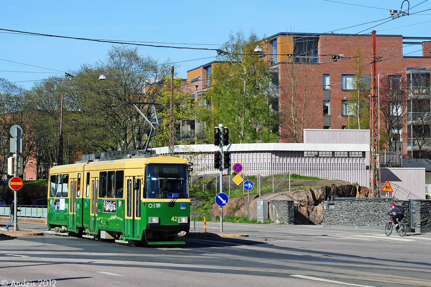 Хельсинки — Эспоо, Valmet NRV1 № 42 Хельсинки — Эспоо, Valmet NRV1 № 42