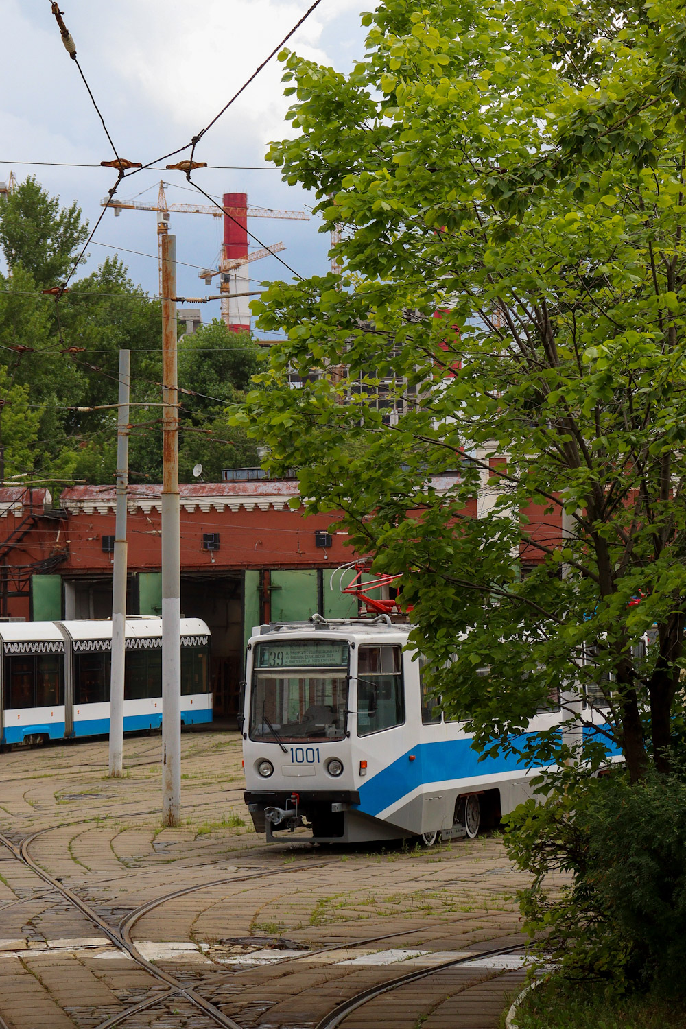 Москва — Разные фотографии; Москва — Трамвайные депо: [4] Октябрьское